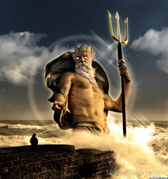 God Of The Sea-Poseidon