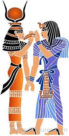 Goddess Hathor And Seti-jk208