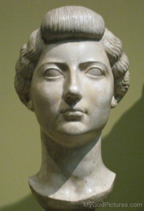 Goddess Livia White Statue