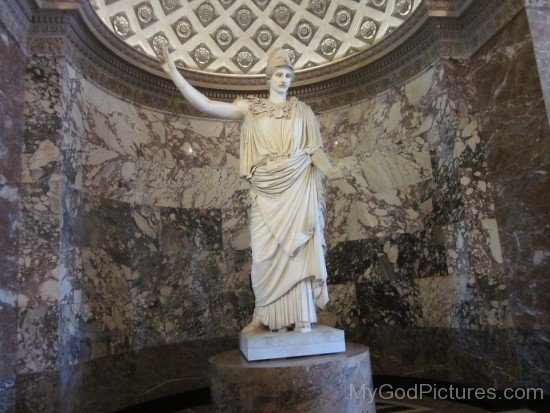 Goddess Minerva Statue