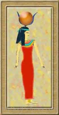 Goddess Of Beauty Hathor-jk211