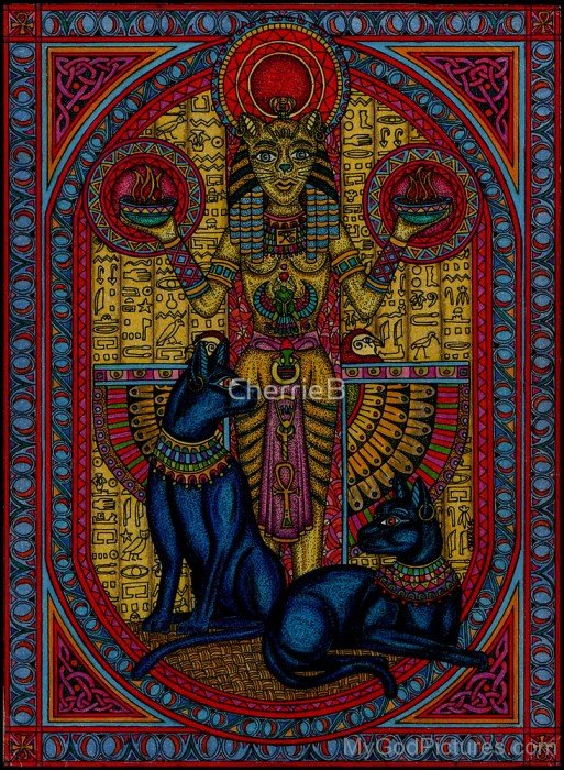 Goddess Of Protection Bastet-nb411