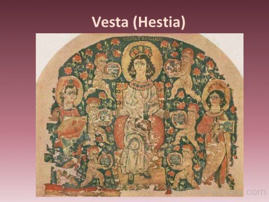 Goddess Vesta-Hestia