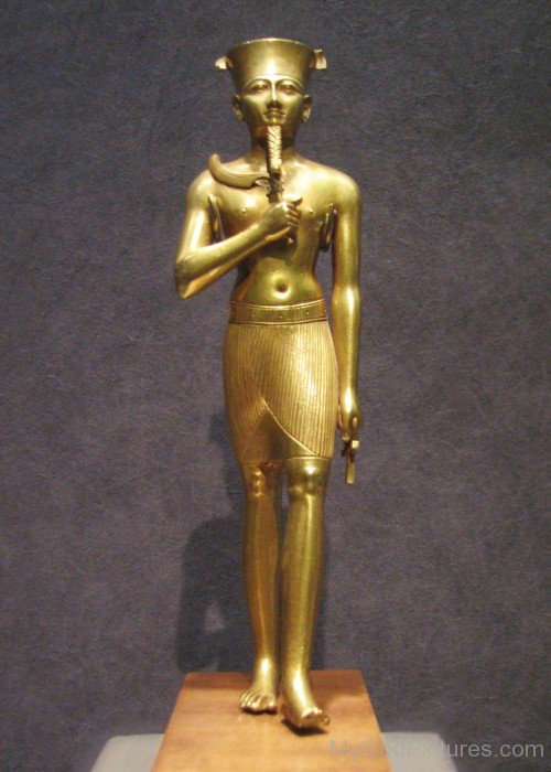 Gold Statue of Amun
