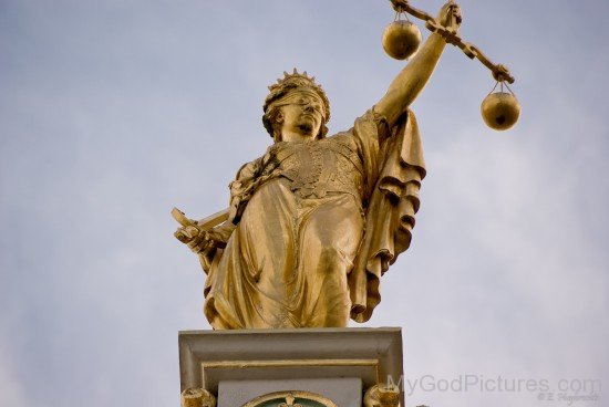Golden Lady Justice