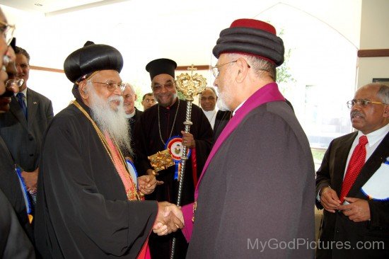 H.H. Mar Dinkha IV meets H.H. Baselios Marthoma Didimos I