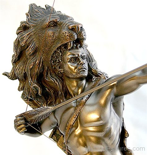 Hercules With Nemean Lion Headdress