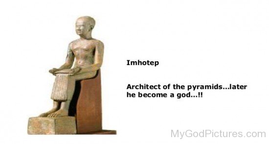 Imhotep Architect Of The Pyramids-jh206