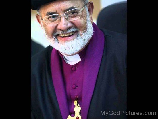 Mar Dinkha IV Laughing