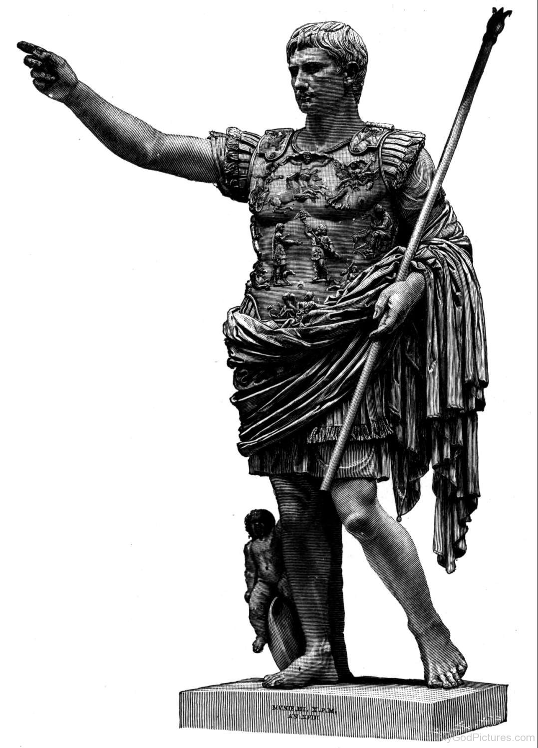 Августы древний рим. Статуя Римского императора Октавиана августа. Октавиан август древний Рим скульптура.
