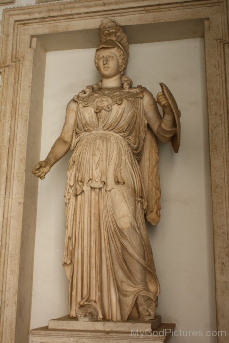 Photo Of Goddess Minerva