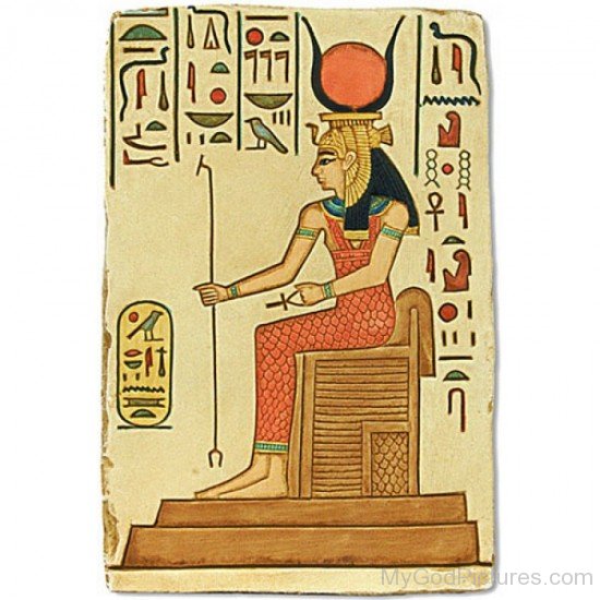 Picture Of Goddess Hathor-jk226