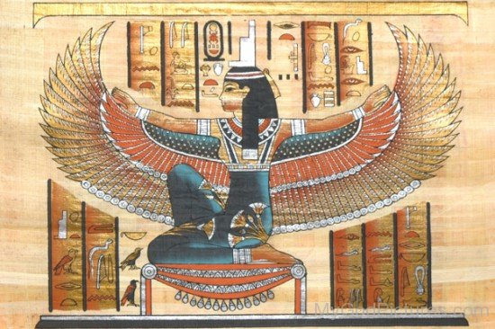 Picture Of Goddess Isis-jk822