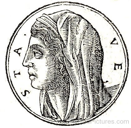 Picture Of Goddess Vesta