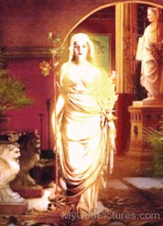 Picture Of The Goddess Vesta