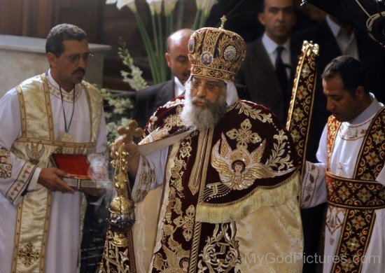 Pope Tawadros II Leading Easter Liturgy