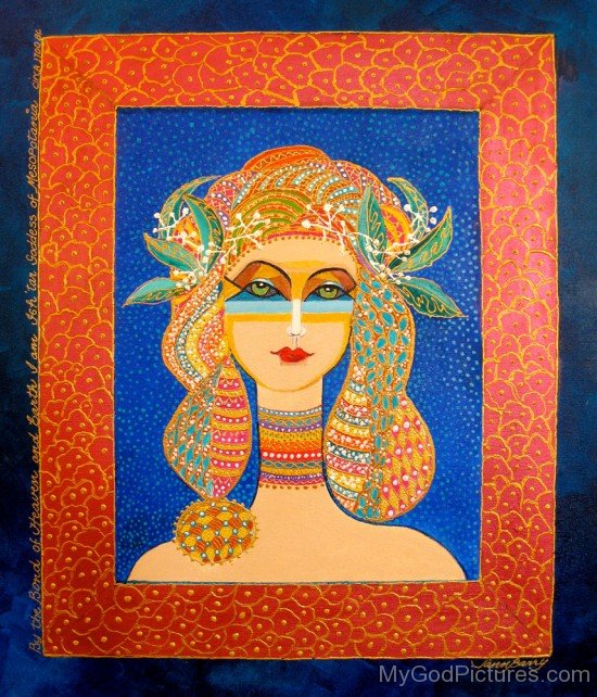 Portrait Of Goddess Ishtaryu512
