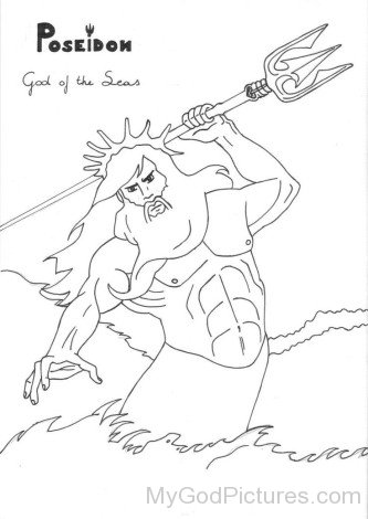 Poseidon Drawing