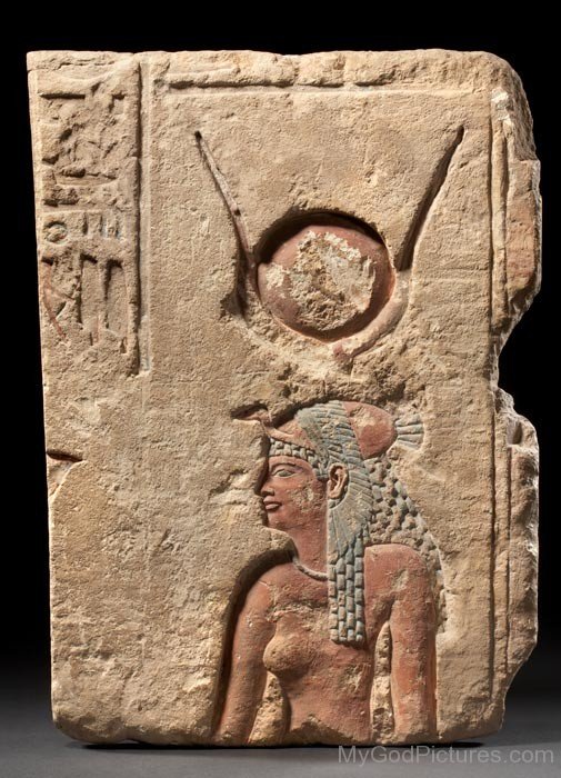 Relief Of Goddess Hathor-jk230