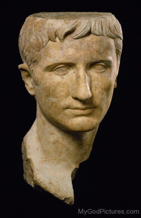 Roman Portrait Of Emperor Augustus