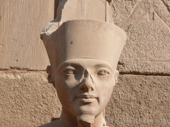 Statue Of Amun Face