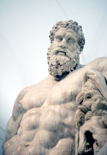 Statue Of God Hercules