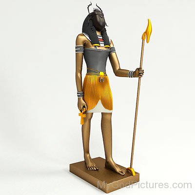 Statue Of God Khepri-lk926