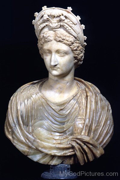 Statue Of Goddess Livia
