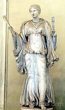 Statue Of Goddess Vesta