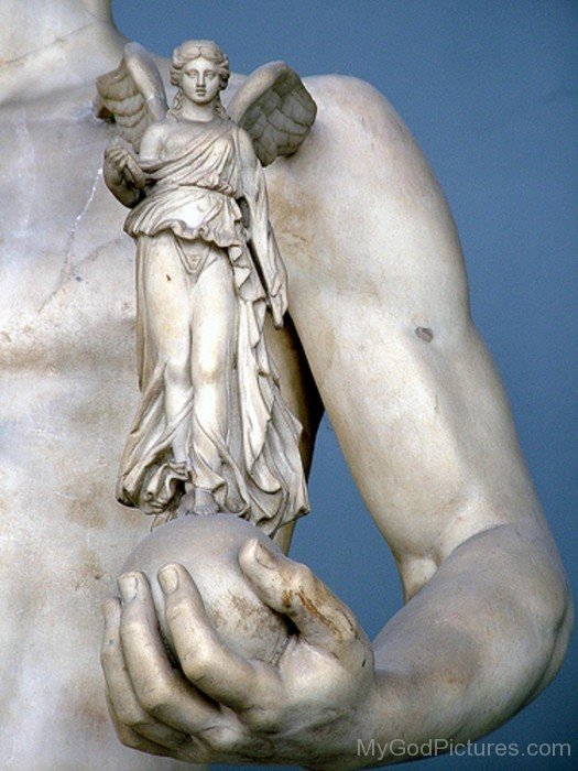 Statue Of Goddess Victoria