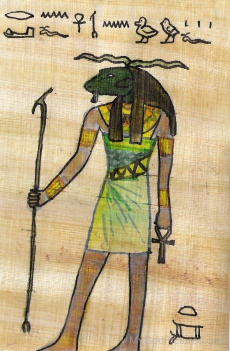 The Creator God Atum-kj520