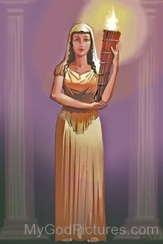 Vesta Goddess Of The Hearth and Home