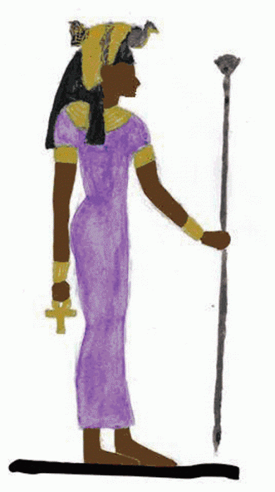 Drawing Of Goddess Mut-gh602