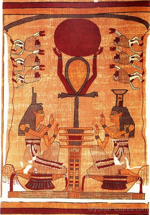 Isis And Nephthys Portrait-li809