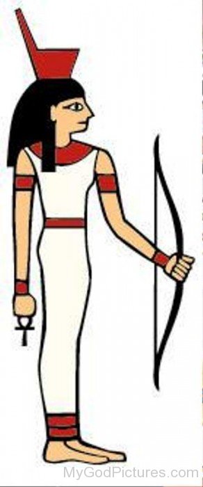 Neith With Her Bow-ce311