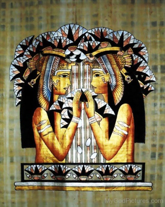 Nekhbet Goddess Image-tr209