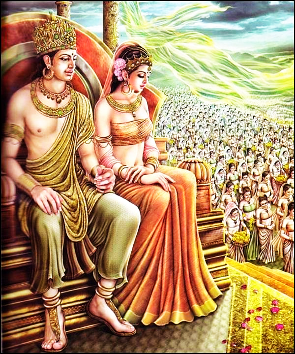Princess Yasodhara And Prince Siddhartha Gautama