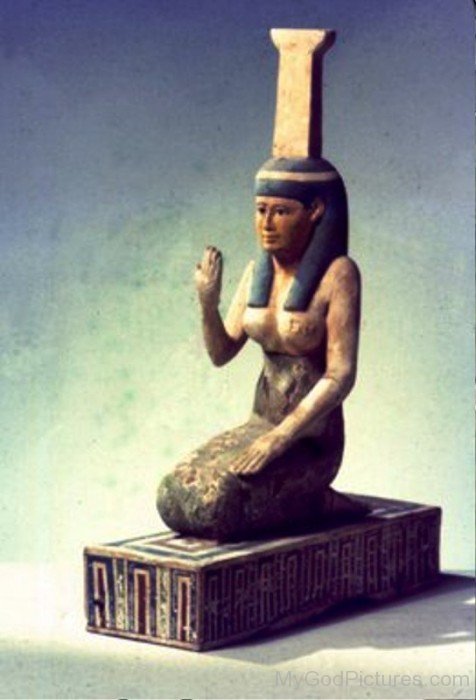 Statue Of Goddess Nephthys-li821