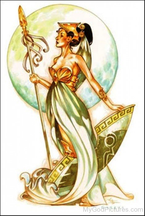 Athena Goddess Image-rg501