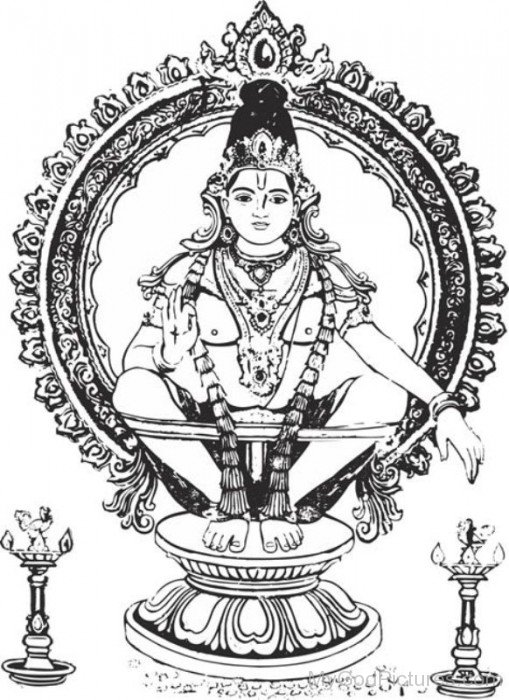 Ayyappan God Picture-lp903