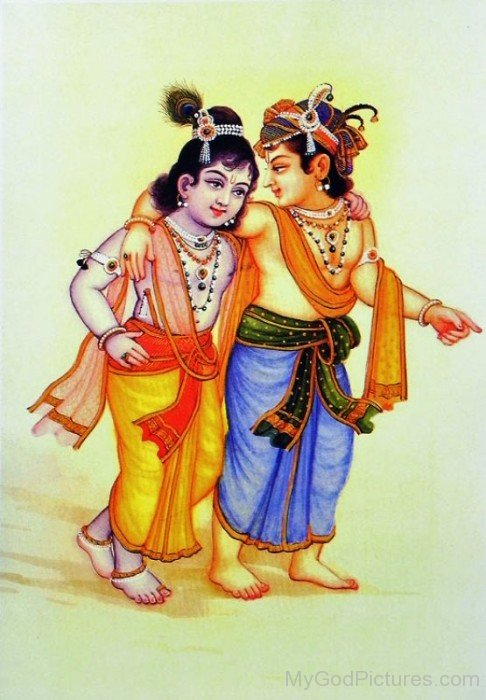 Balarama With Krishna-fb506