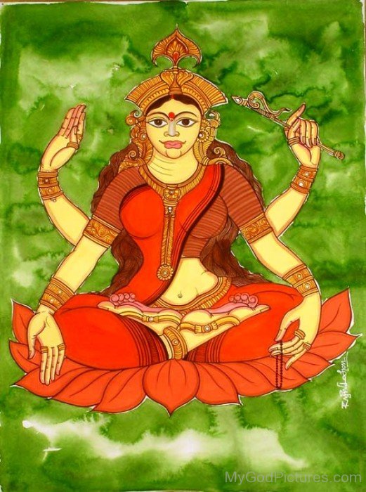 Bhuvaneshvari Goddess-re802