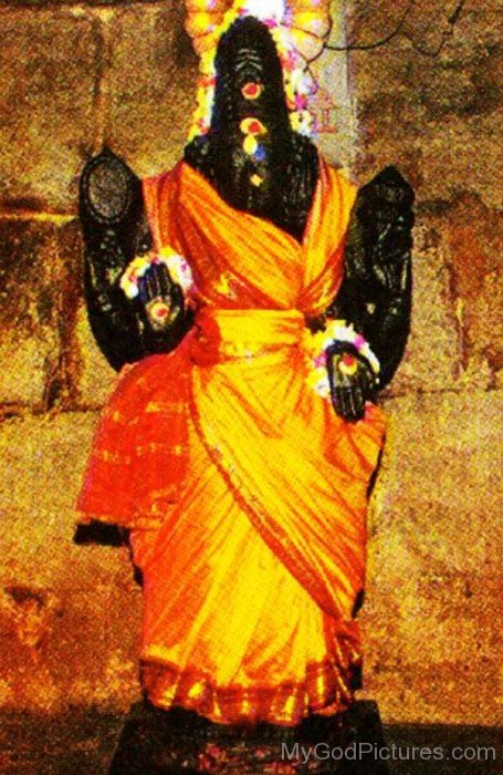 Black Statue Of Balambika-yu96