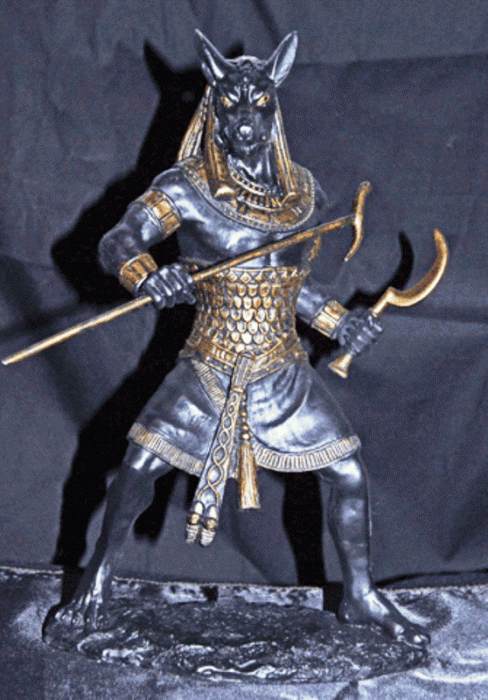 Black Statue Of God Seth-gb602