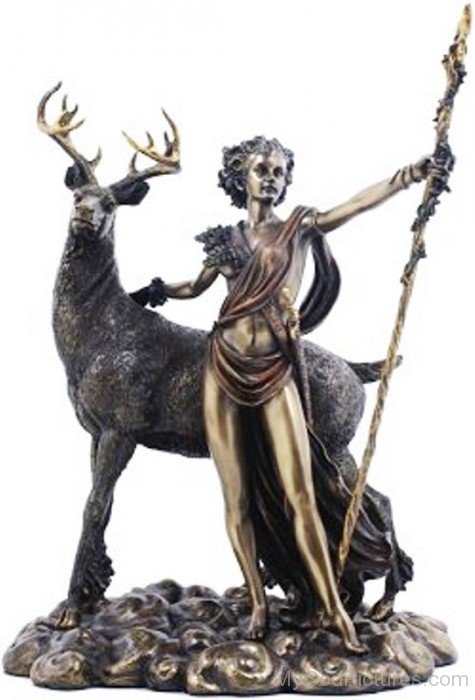 Bronze Statue Of Diana-vc101