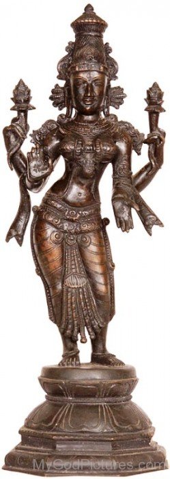 Bronze Statue Of Padmavati-th201