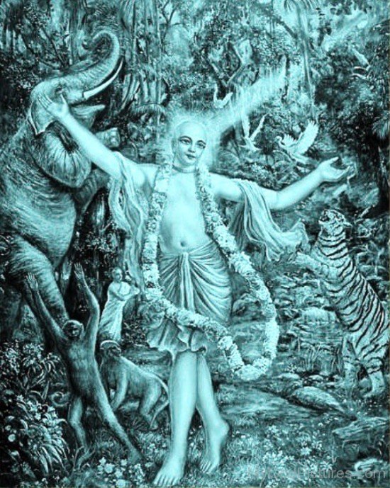 Chaitanya Mahaprabhu In Jungle-fd707