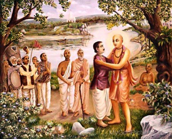 Chaitanya Mahaprabhu Meets Ramanada Raya-fd709