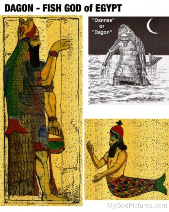 Dagon Fish God Of Egypt-gt402
