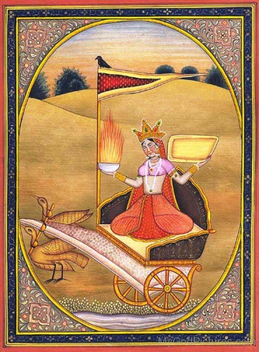 Dhumavati Goddess Picture-cb703